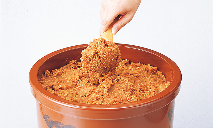 手作り味噌のできあがり