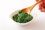 作り置きして、いろんなお料理に！春菊のジェノベーゼ