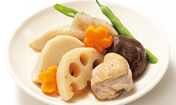 正月の手作りおせち料理レシピ「根菜たっぷりの煮しめ」