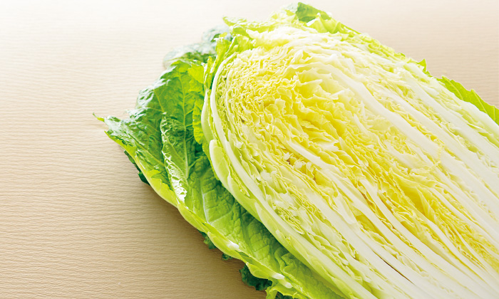 「白菜」は冬の万能野菜。鍋料理に最適な水溶性ビタミンC。