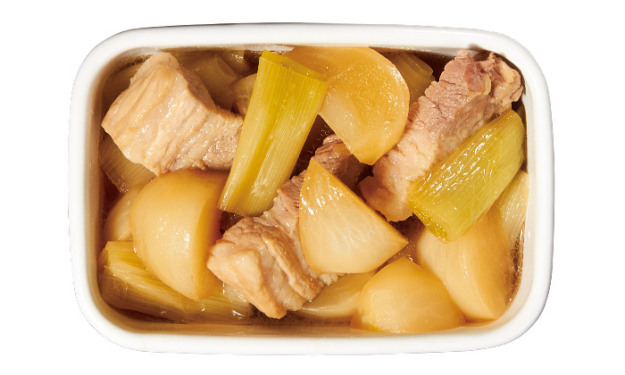 常備菜におすすめの「かぶとねぎと豚バラのうま煮」の作り方
