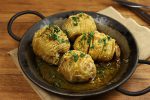 【とにかく簡単】カレー風味のハッセルバックポテト