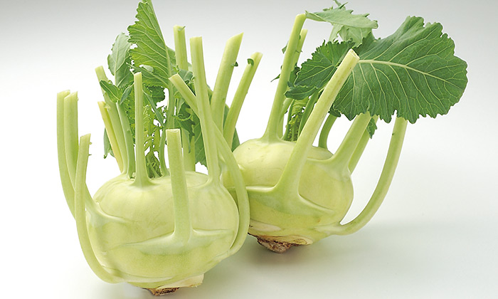 【珍しくておいしい野菜】ユニークな姿をした「コールラビ」