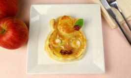 【とにかく簡単】お子さんが喜ぶ！かわいい「アップルポテトパイ」