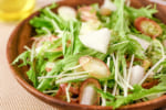 【とにかく簡単】素材のおいしさをストレートに！「梨とみょうがのサラダ」