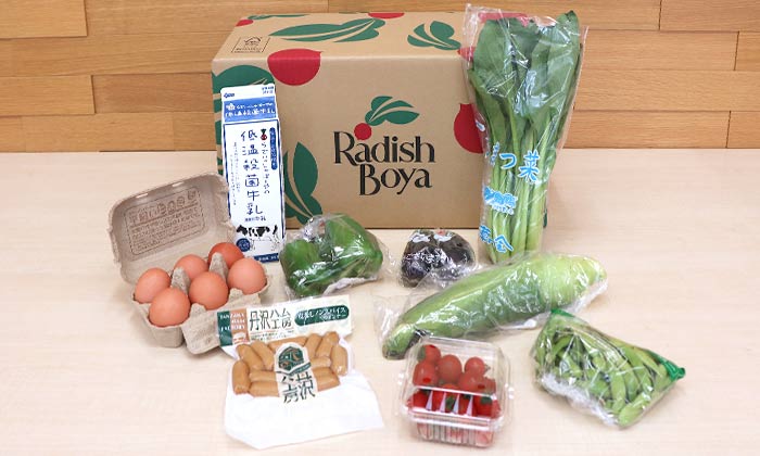 らでぃっしゅぼーやのおためしセットでつくる野菜がおいしいレシピ