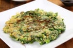 食感を楽しめる「小松菜とひじきのチヂミ」
